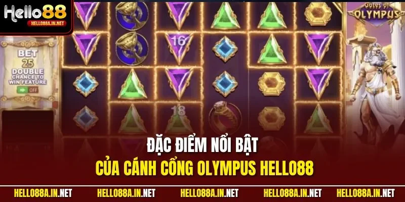 Đặc điểm nổi bật của cánh cổng Olympus HELLO88